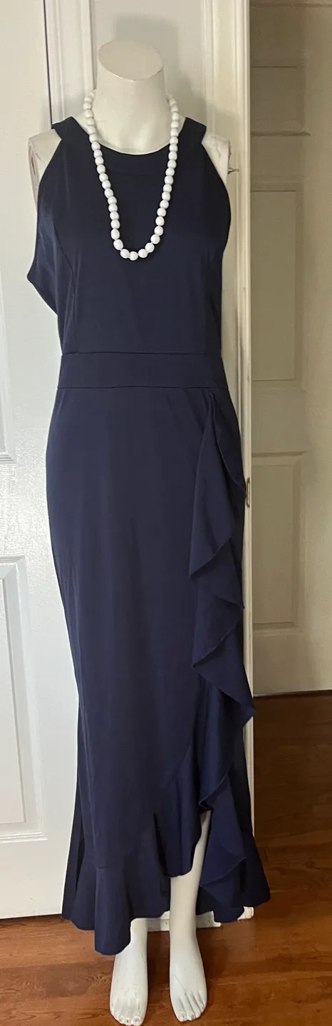 Keluunmi Navy Blue Dress - Size US 16 image indicator(5)