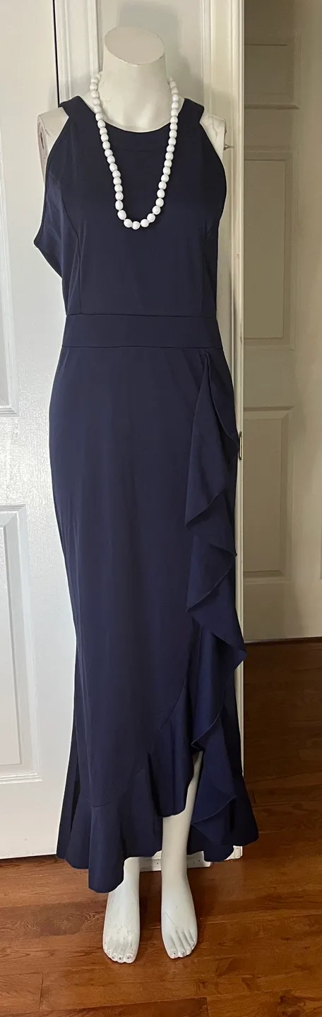 Keluunmi Navy Blue Dress - Size US 16 image indicator(2)