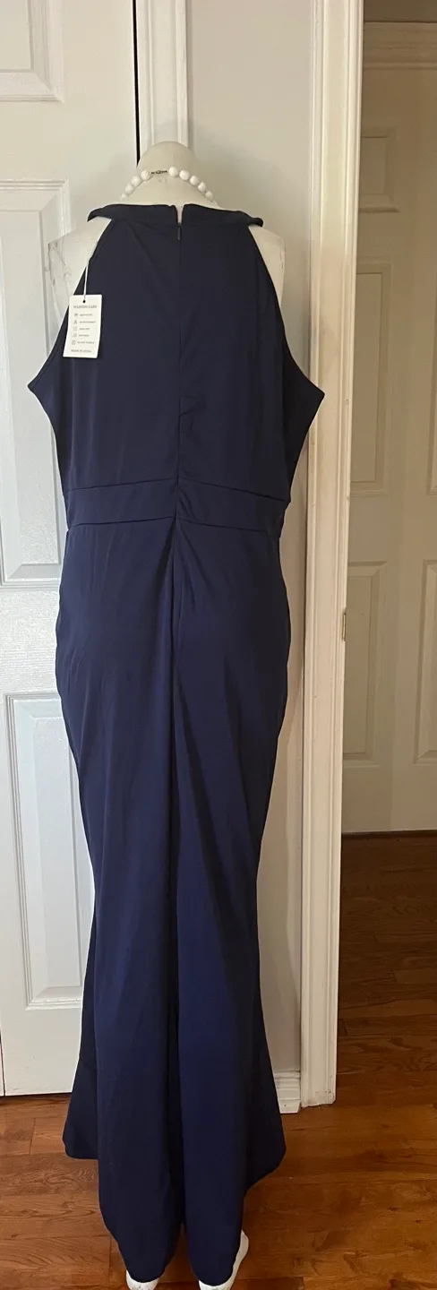 Keluunmi Navy Blue Dress - Size US 16 image indicator(9)
