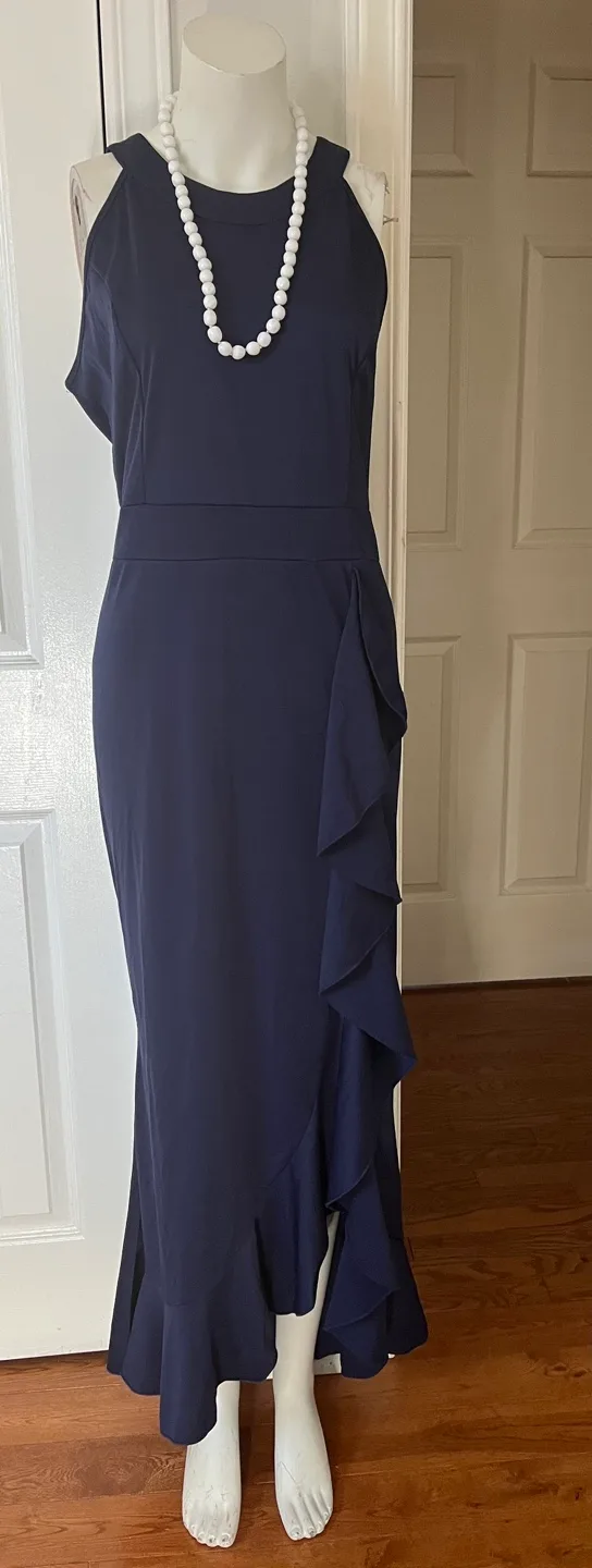 Keluunmi Navy Blue Dress - Size US 16 image indicator(10)