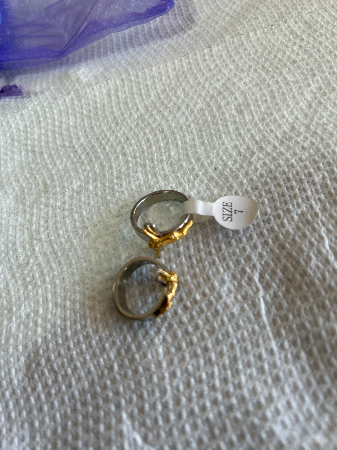 Size 7 Crucifix Ring image indicator(2)