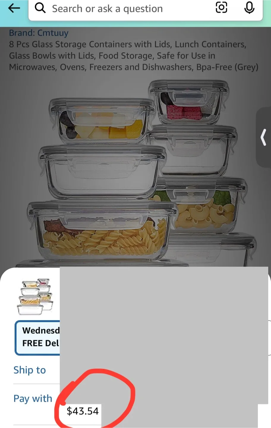 16pcs Leakproof Glass Food Storage Containers (orig.$44) image indicator(3)