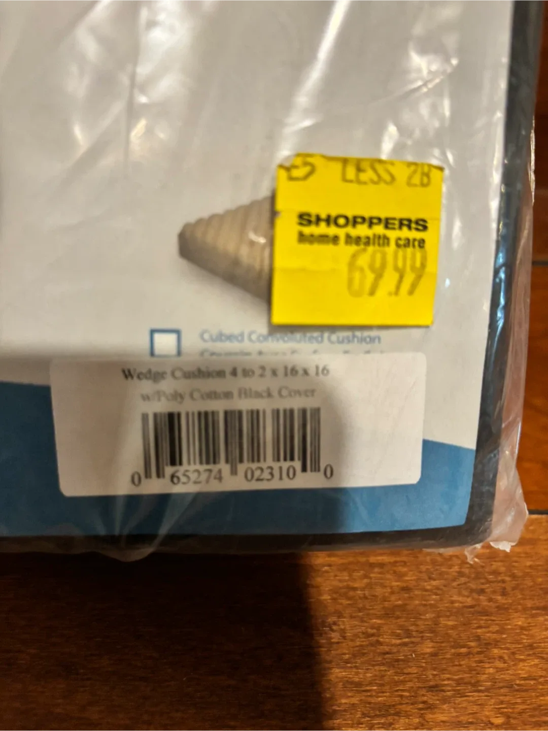 VitaCare Wedge Cushion 4"x16"x16" New image indicator(3)