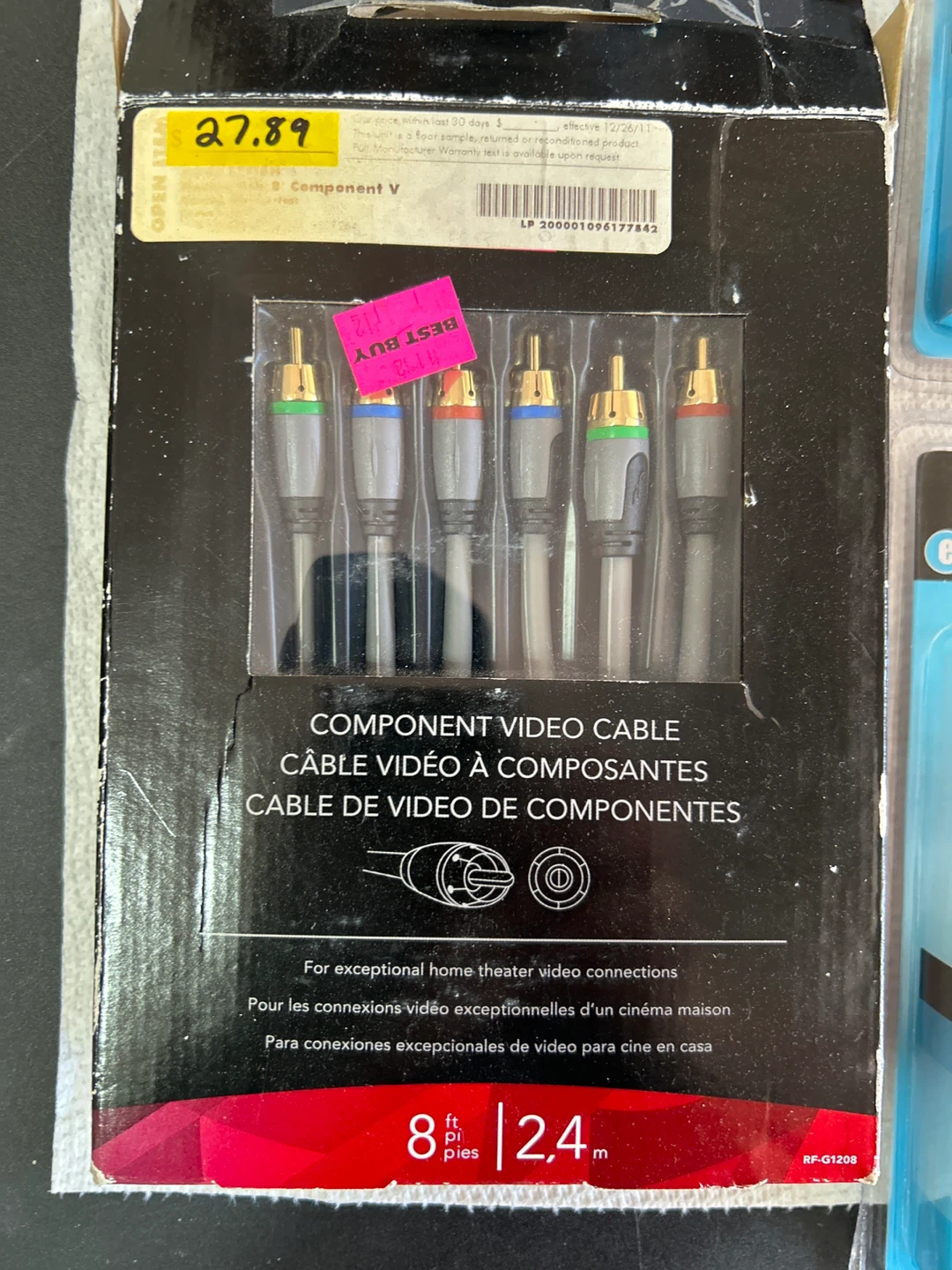 Component Video Cable & 6ft Audio Cables - photo 2