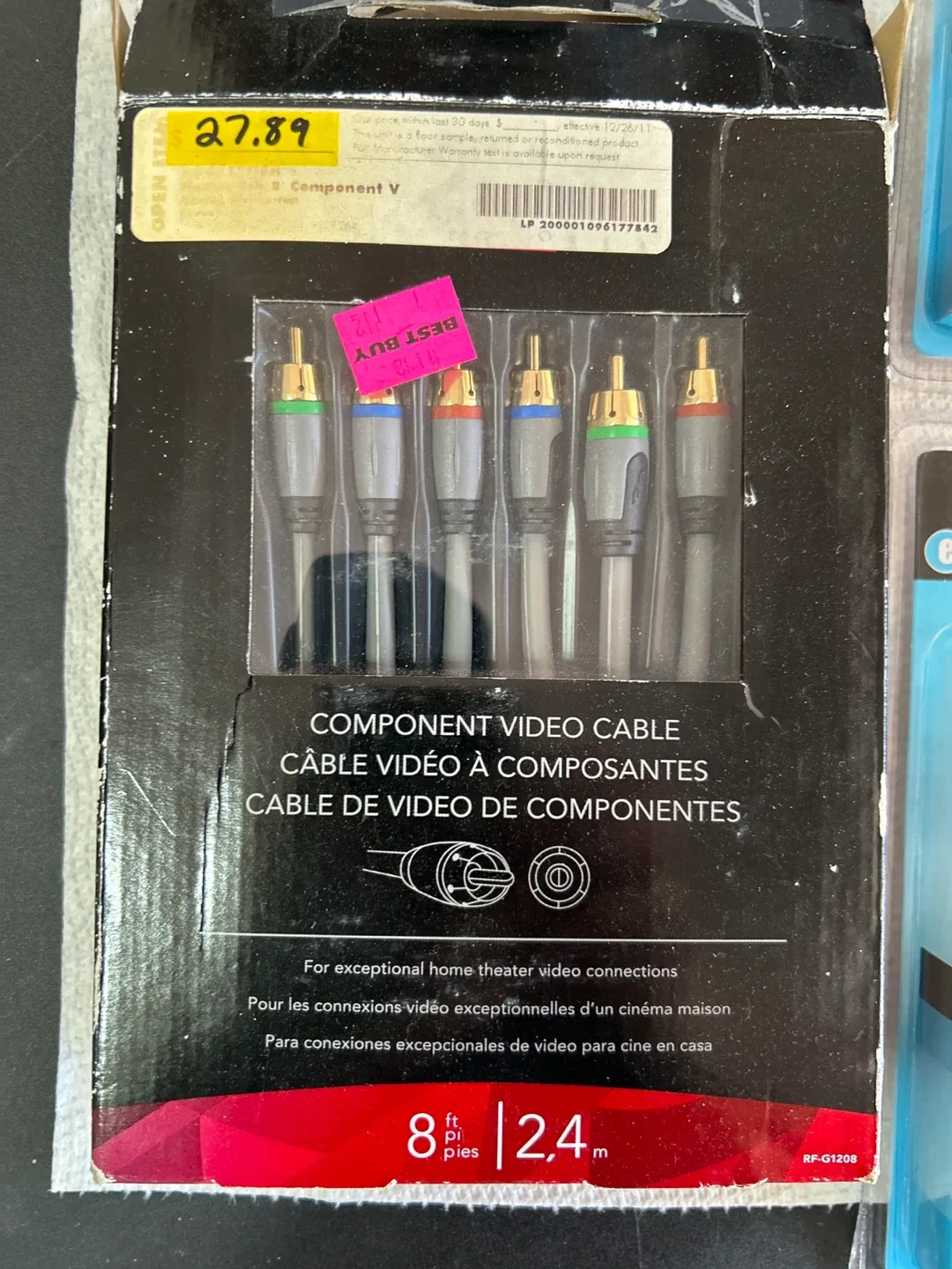 Component Video Cable & 6ft Audio Cables image indicator(2)