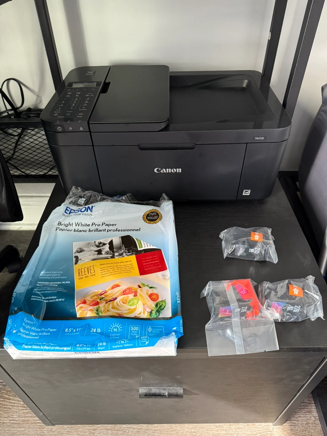 Canon PIXMA TR4720 All-in-One Wireless Printer - Black