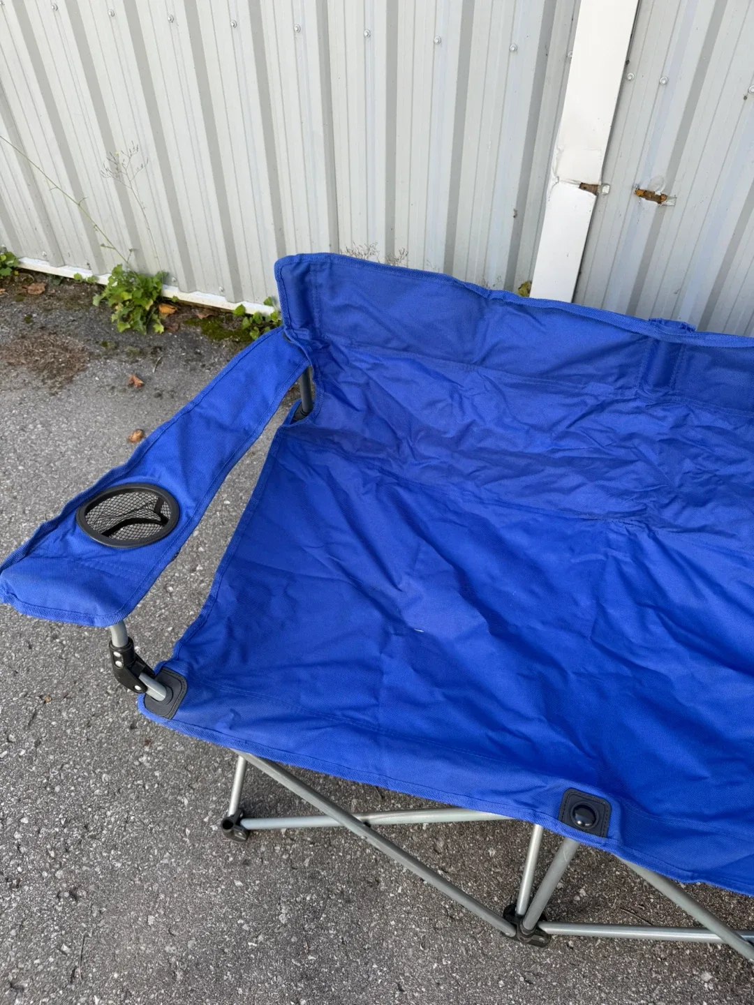 Outdoor Works Team Sports Bench - Blue image indicator(6)