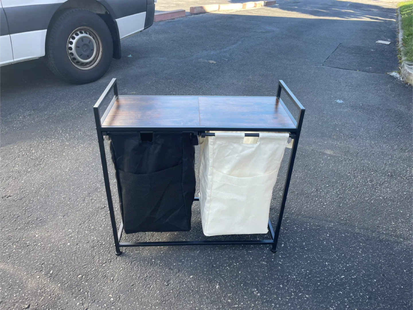 Vautrezon Double Laundry Hamper Sorter image indicator(7)