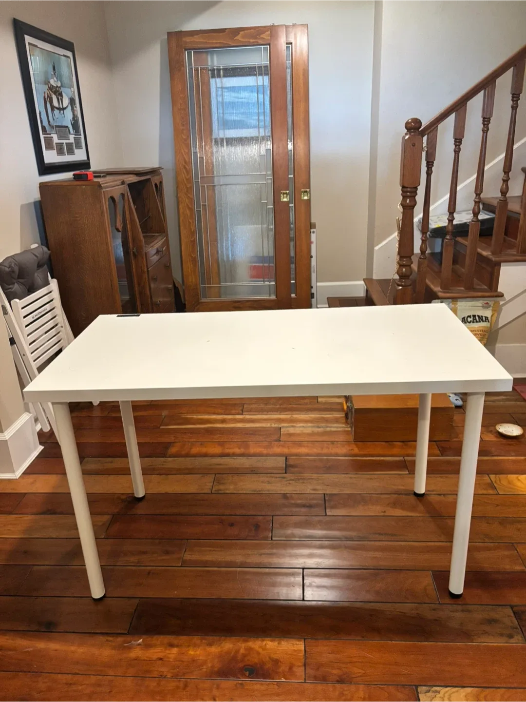 IKEA LINNMON Table - White