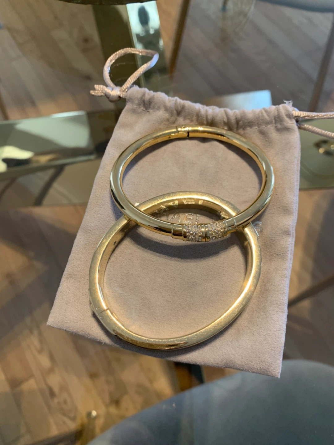 Michael Kors Gold Bangle Bracelet Set