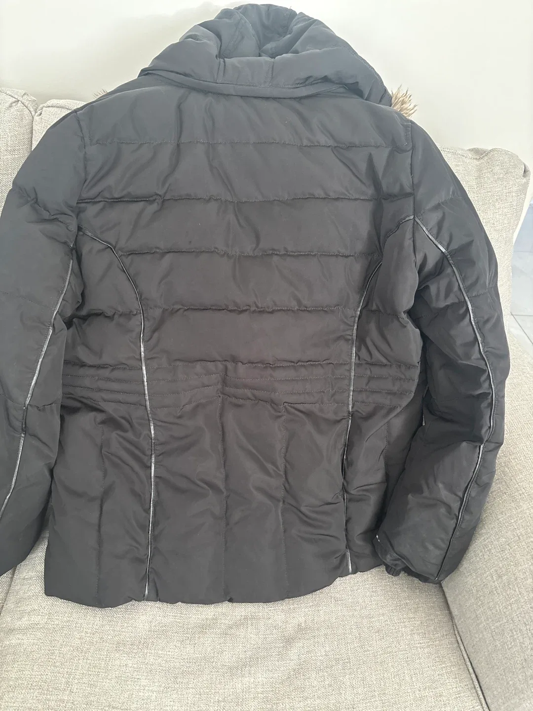 Reitmans Black Winter Coat XXL image indicator(4)