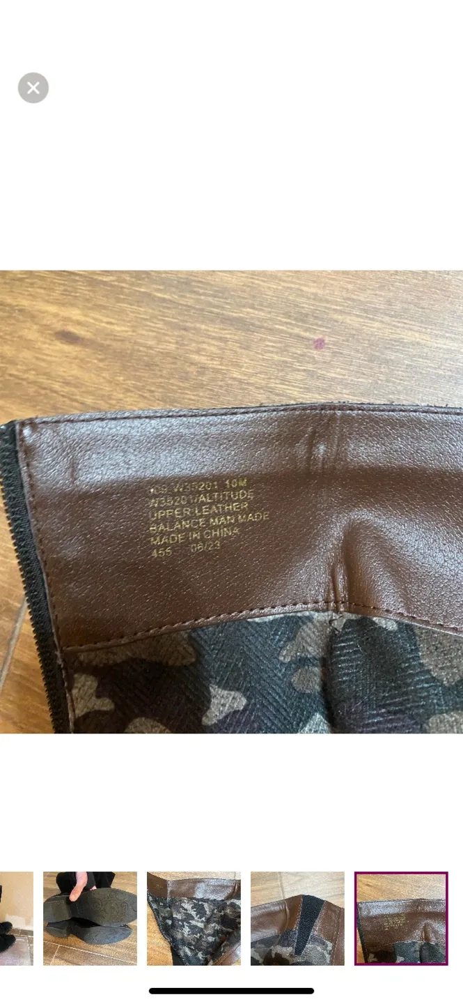 Boots size 10 image indicator(3)