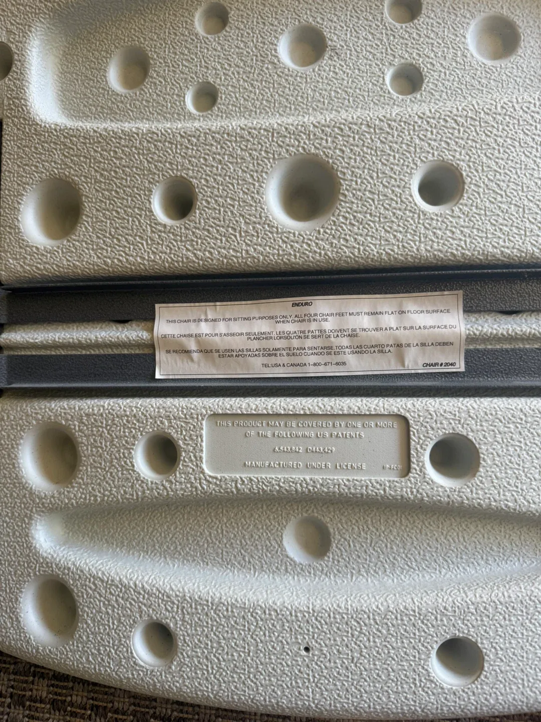 Enduro Folding Chair - Great for extra seating! image indicator(3)