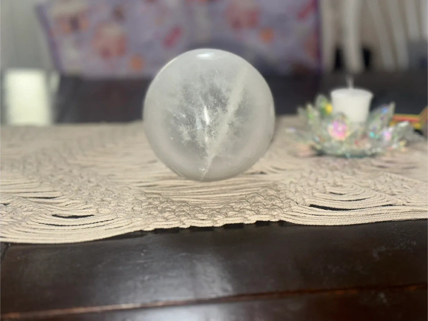 Selenite Crystal Sphere image indicator(2)