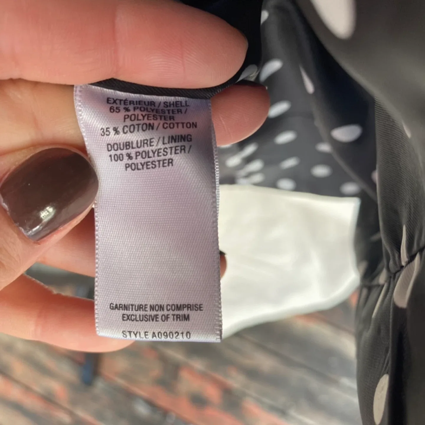 Black Jacob Trench Coat (S) image indicator(7)