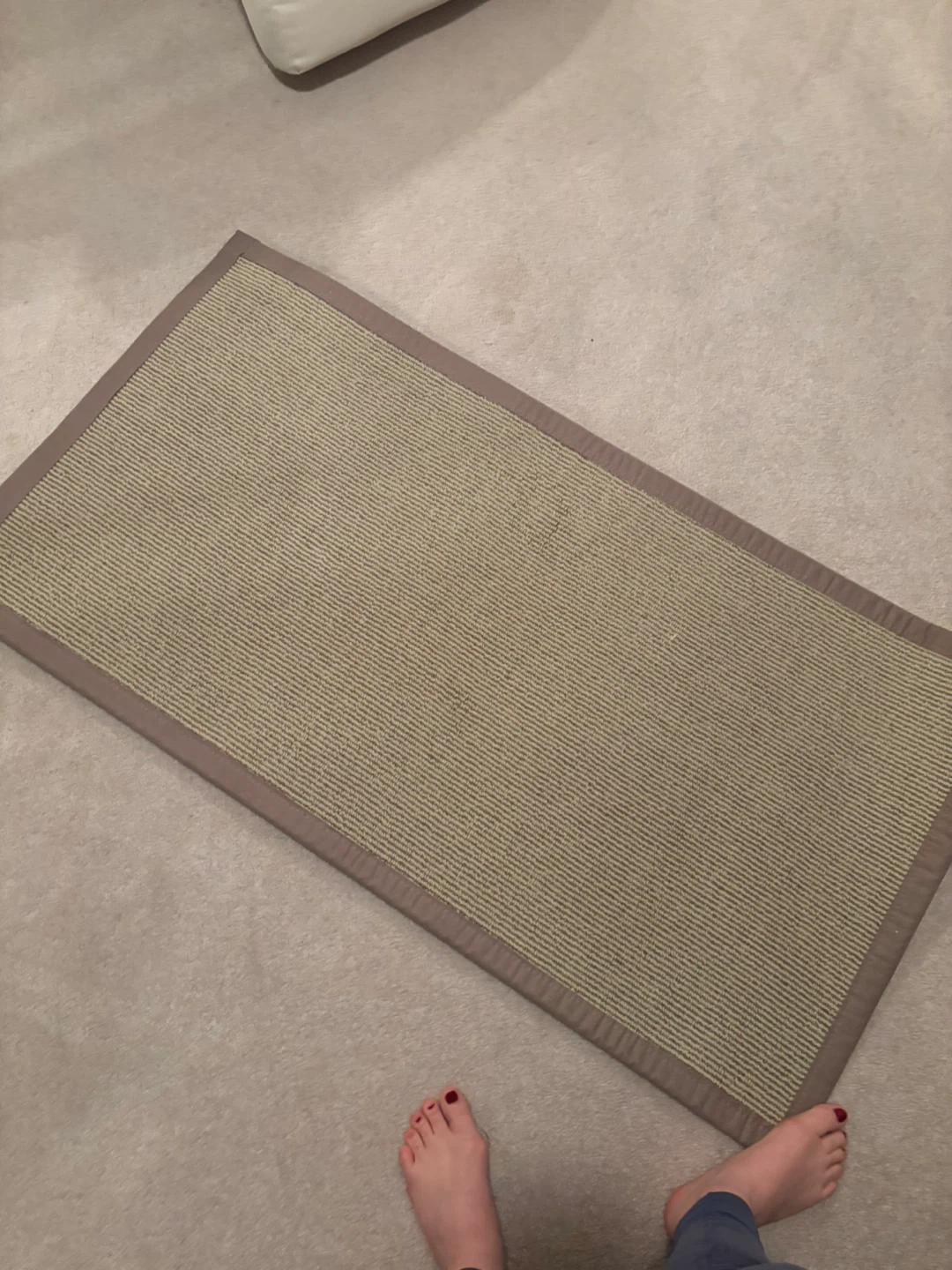 Mat/rug - Neutral Colours
