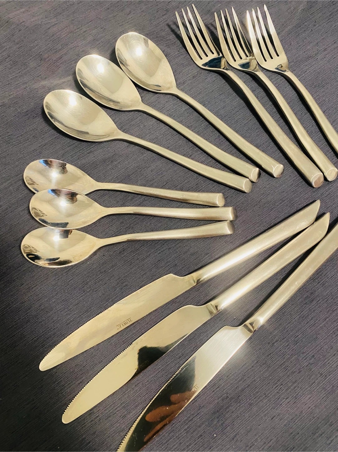 Towle Living Collection Heavyweight Cutlery Set of 12 Pcs