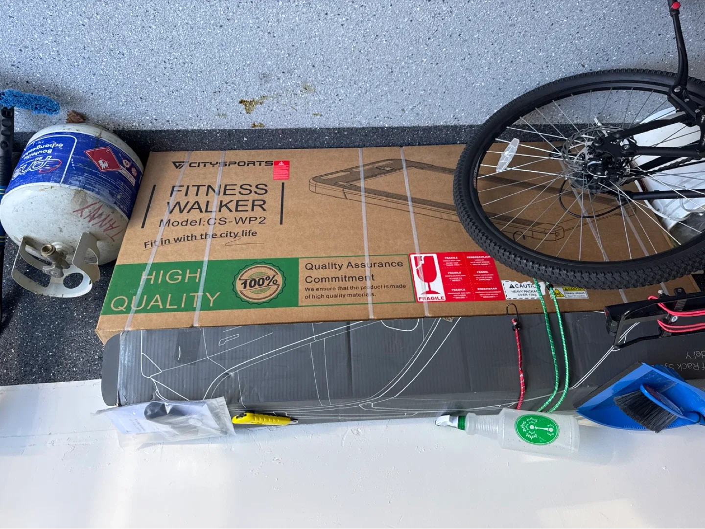 CITYSPORTS Walking Vibration Pad Treadmill image indicator(2)