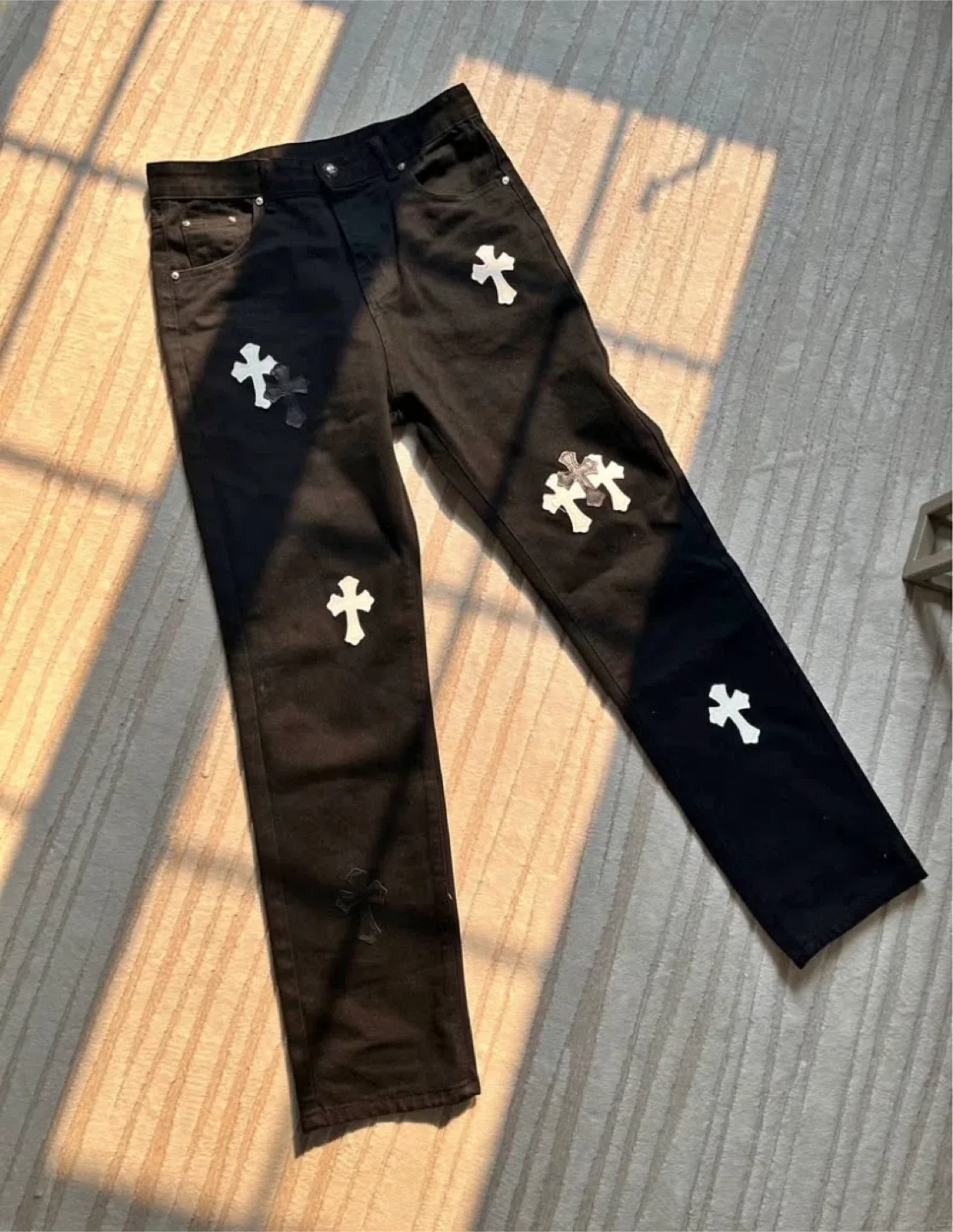 Chrome Hearts x Levi's Black Jeans - Size 32 image indicator(6)
