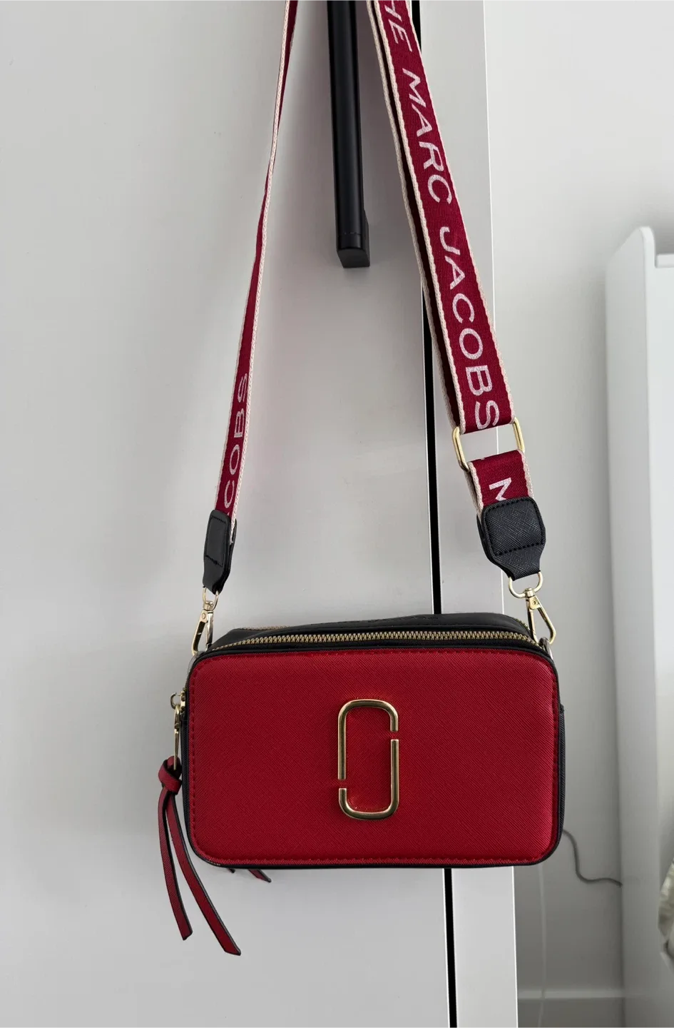 Marc Jacobs Snapshot Camera Bag - Red/Black