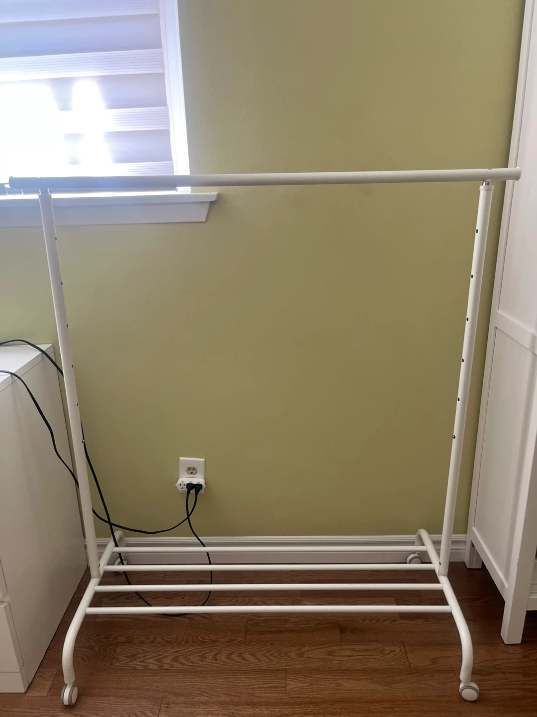 White Clothes Rack
