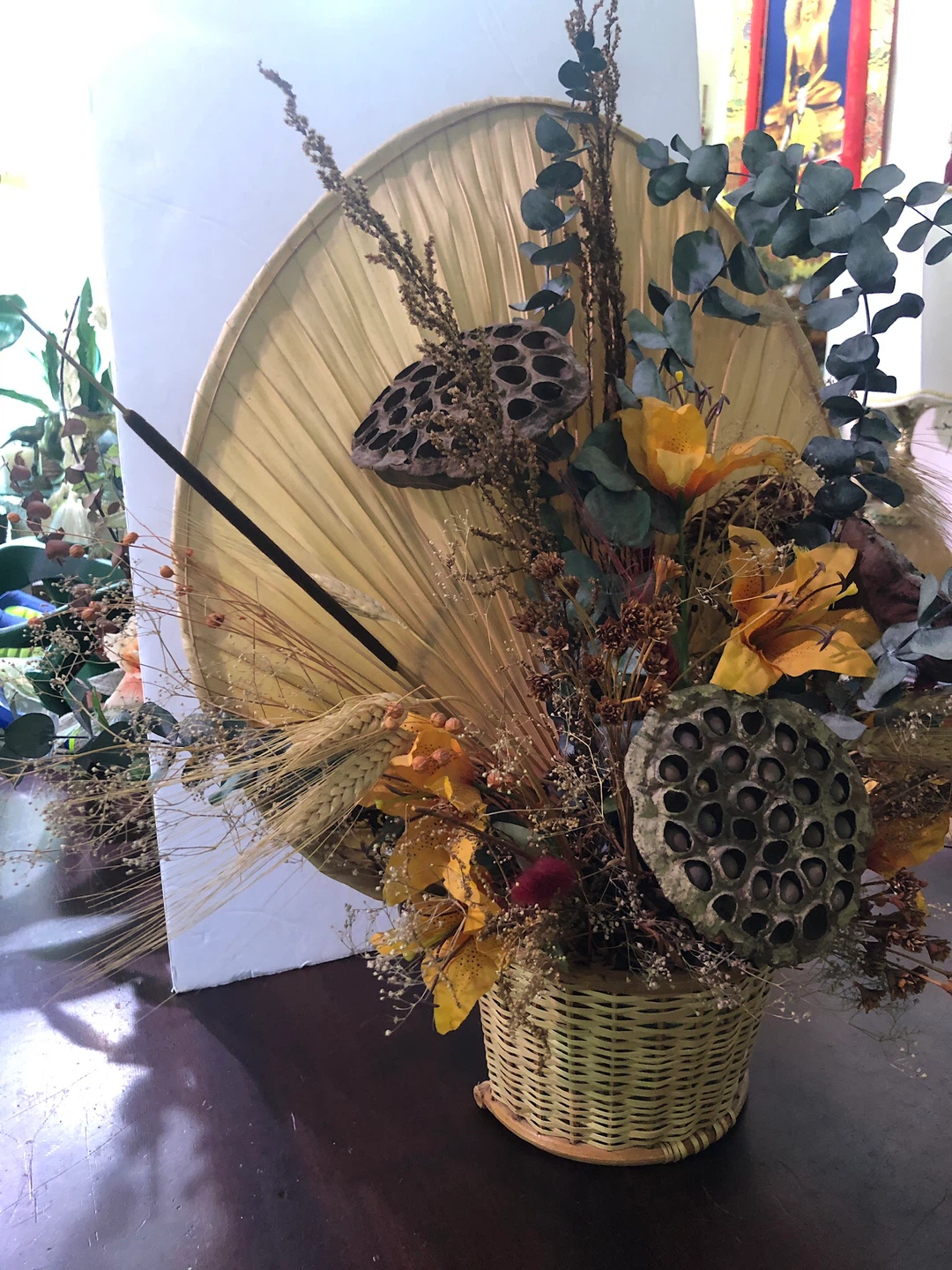 Vintage Dried Flower Arrangement. - photo 3