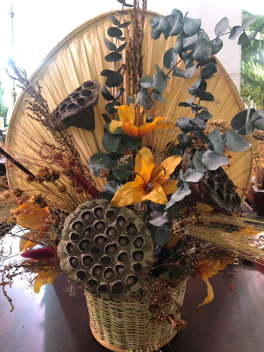 Vintage Dried Flower Arrangement. - photo 2