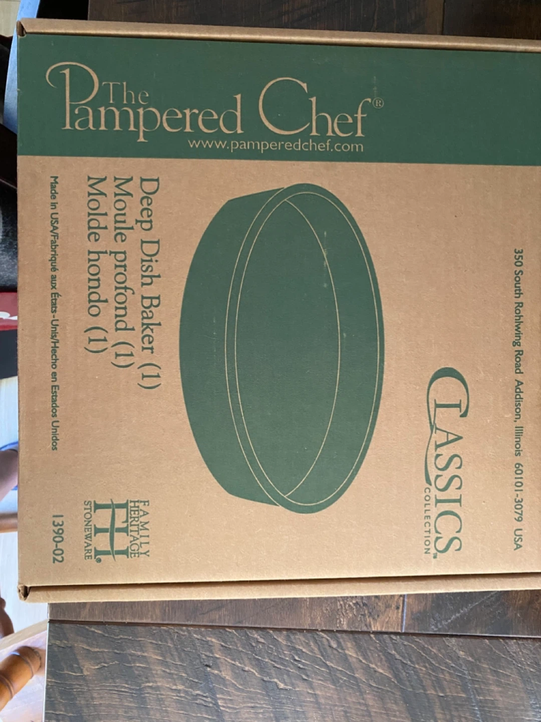 Pampered Chef baking dish