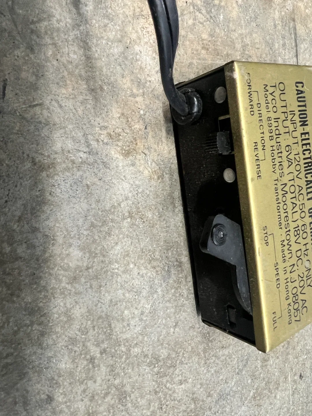 Tyco 899B Hobby Transformer (train) image indicator(4)