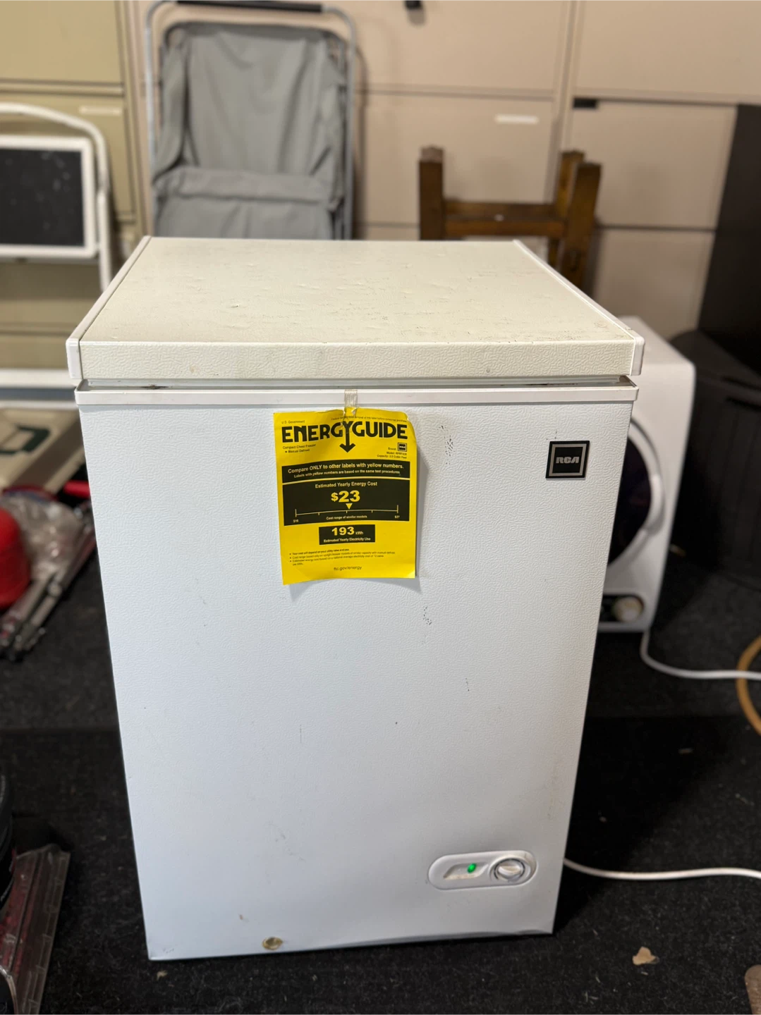 RCA Chest Freezer - photo 2