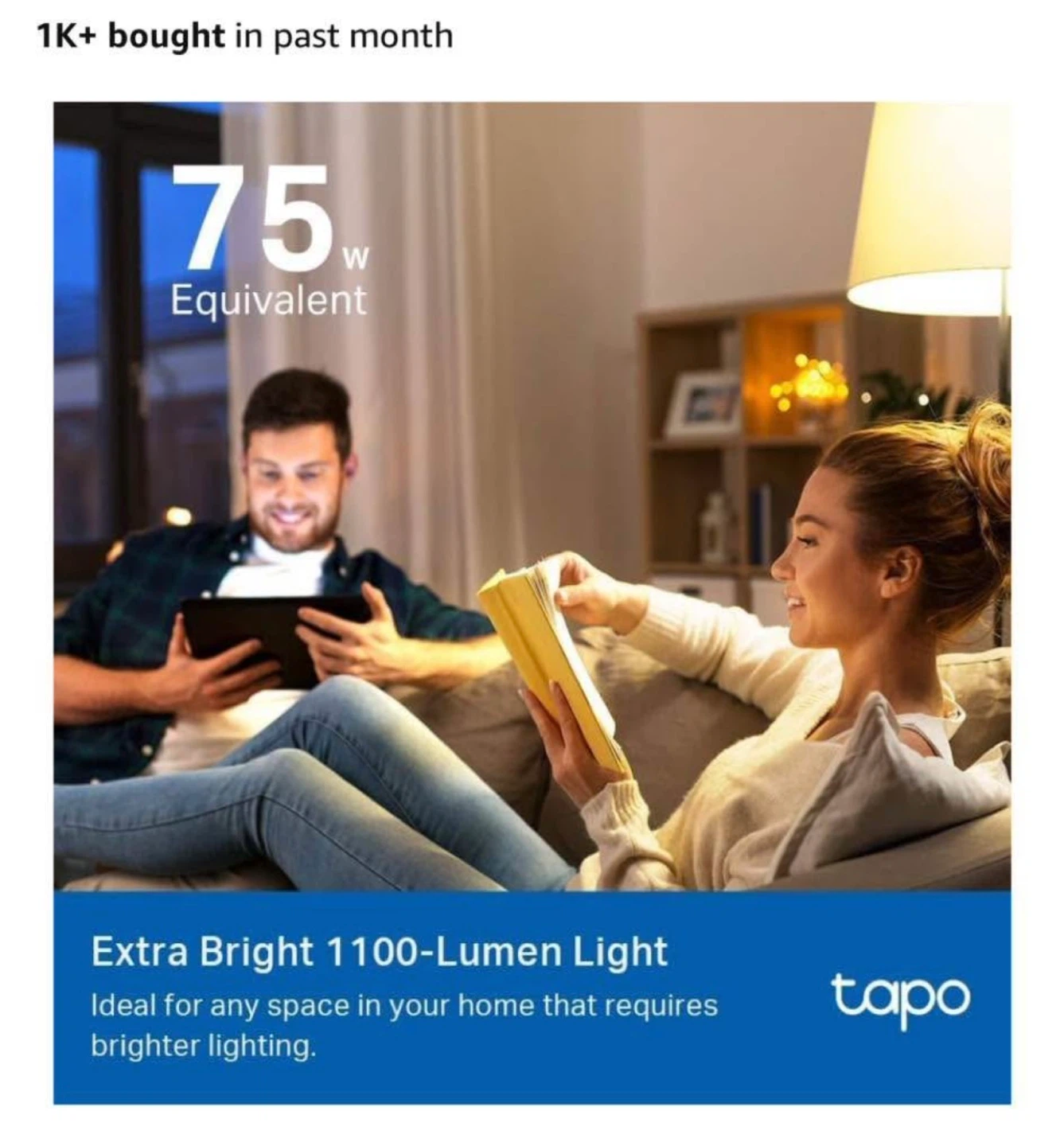 Tapo L535E Smart Wi-Fi Light Bulb, Multicolor, 2-pack - photo 3