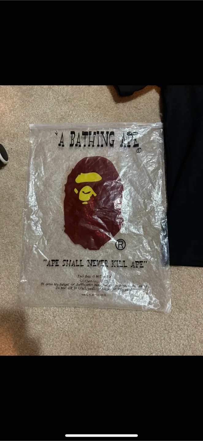 A Bathing Ape (BAPE) Black T-Shirt image indicator(4)