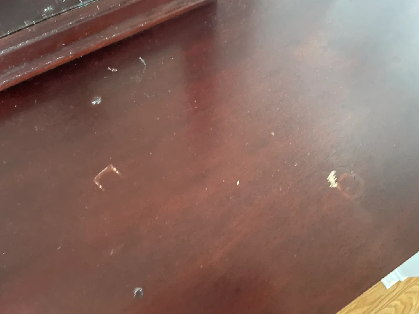 Queen Bedroom Set - Bed Frame, Dresser with Mirror image indicator(8)