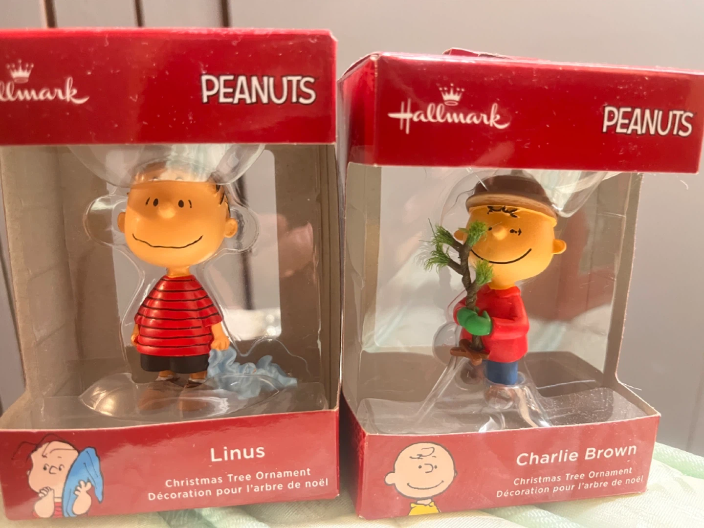 Hallmark Christmas Tree Ornaments - Bumble, Frosty, Peanuts