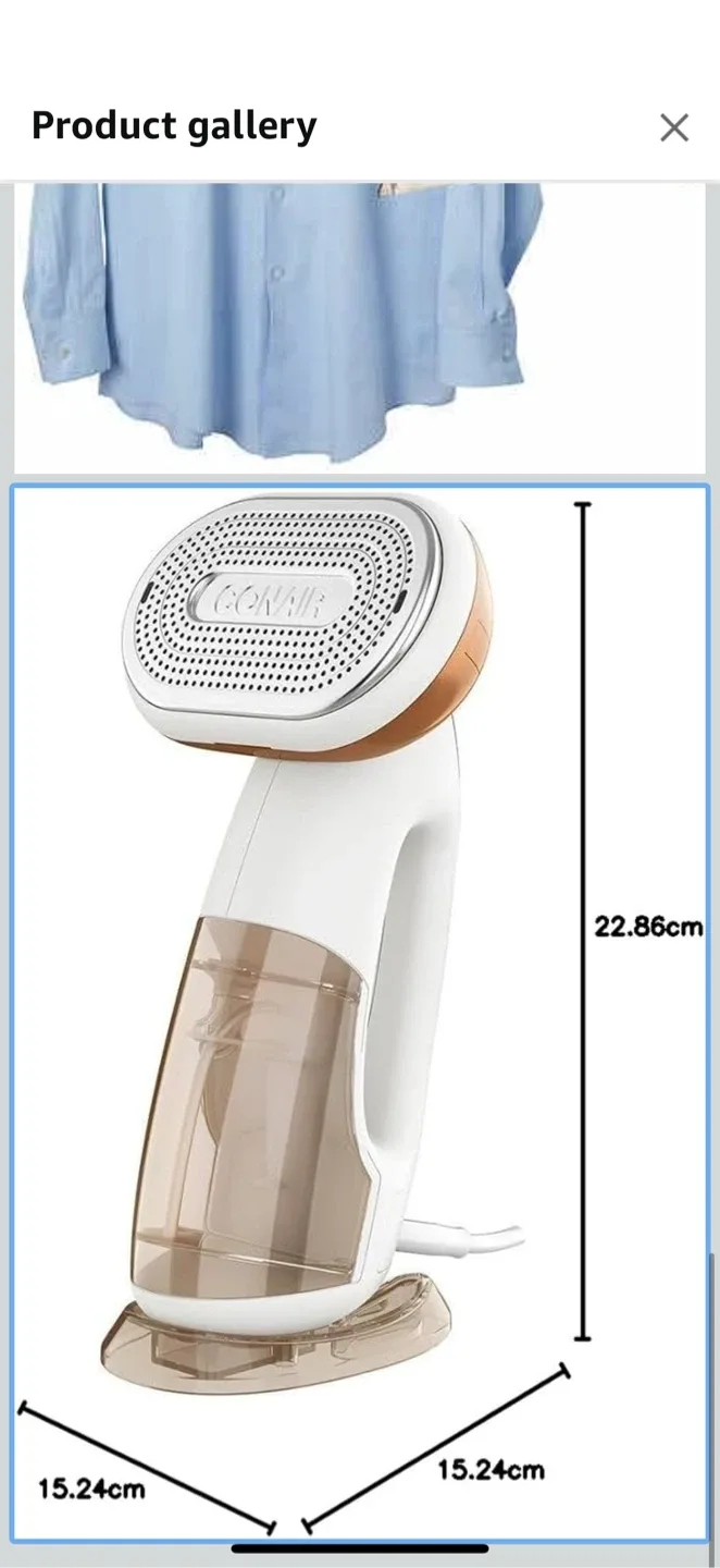 Conair Steamer image indicator(8)