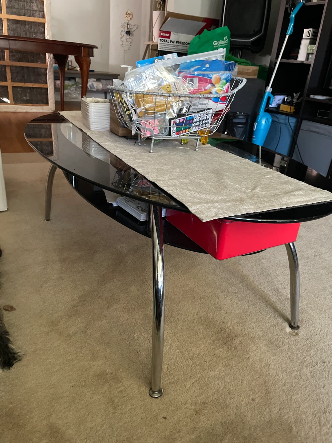 Oval Glass Coffee Table 🧡 - photo 3