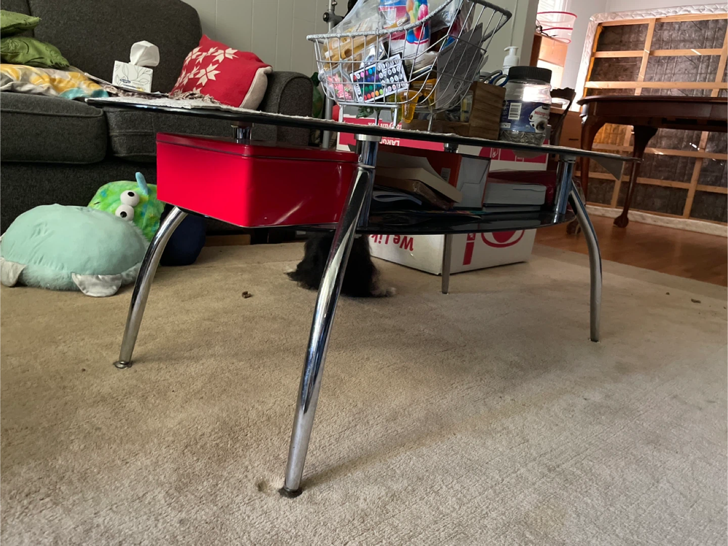 Oval Glass Coffee Table 🧡 - photo 4