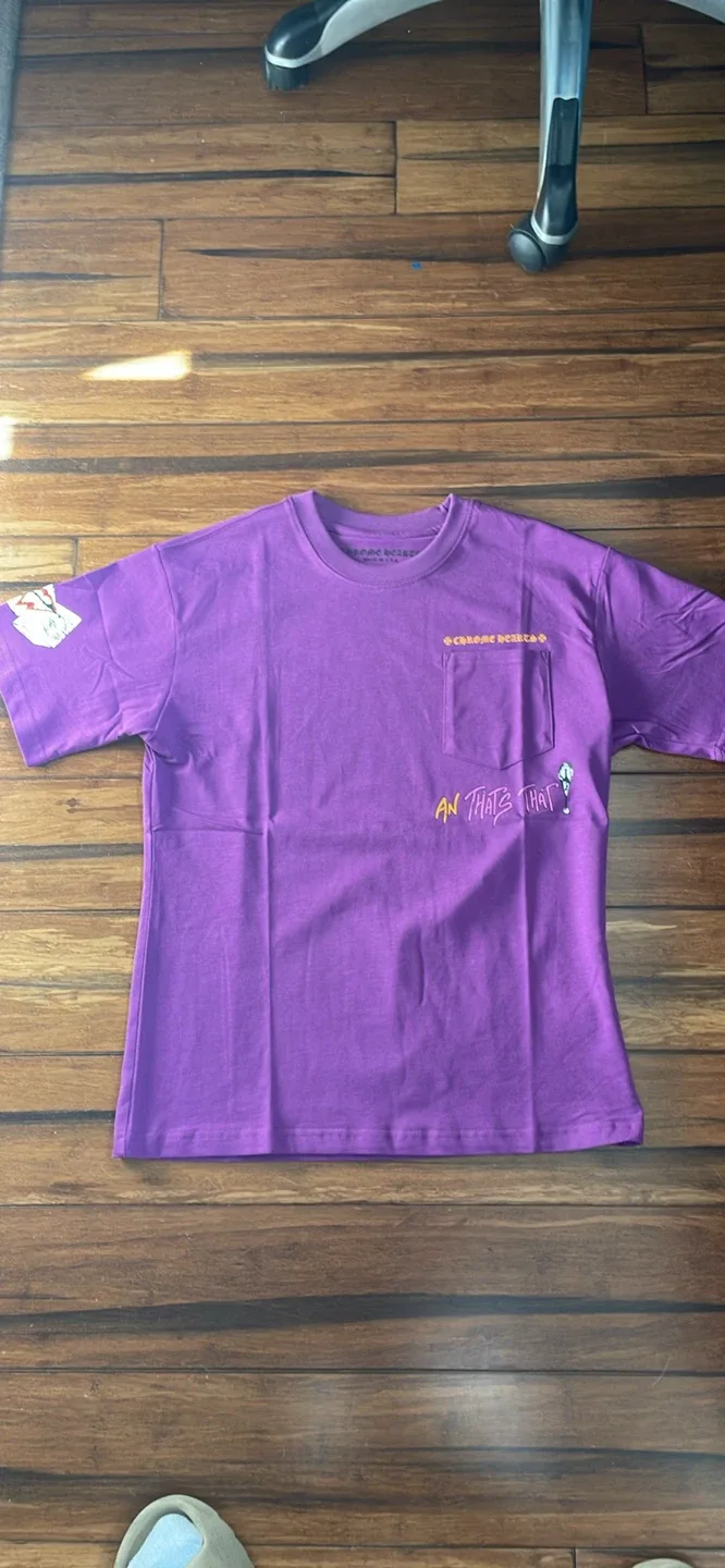 Chrome hearts tee purple thumbnail