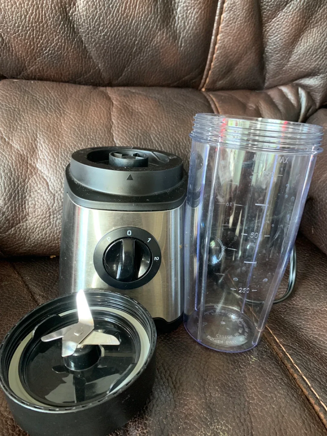 Silver Personal Blender image indicator(2)