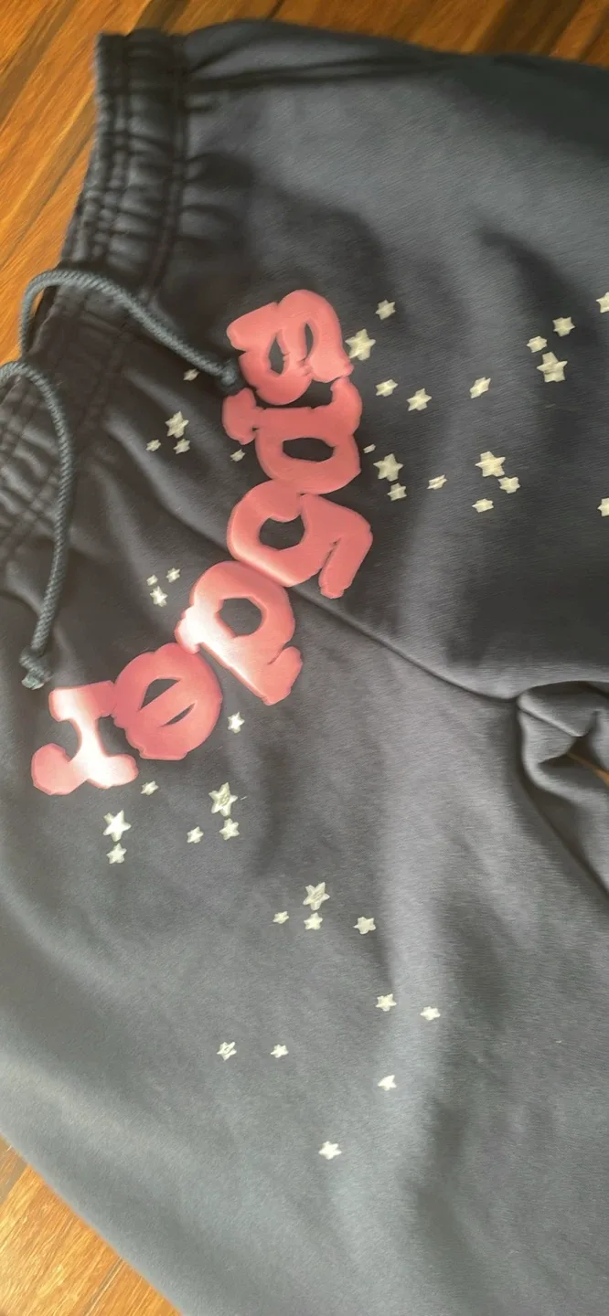 Navy blue atlanta sp5der pants image indicator(2)