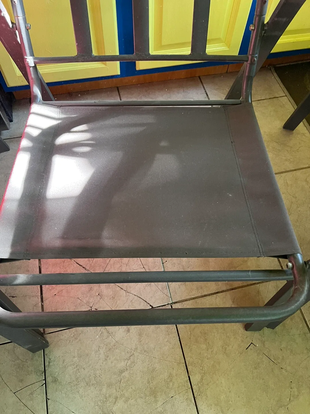 Set of 3 Red Outdoor Patio Chairs image indicator(6)