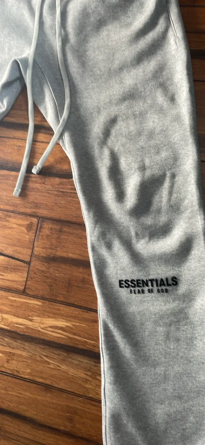 Dark oatmeal essentials pants image indicator(2)