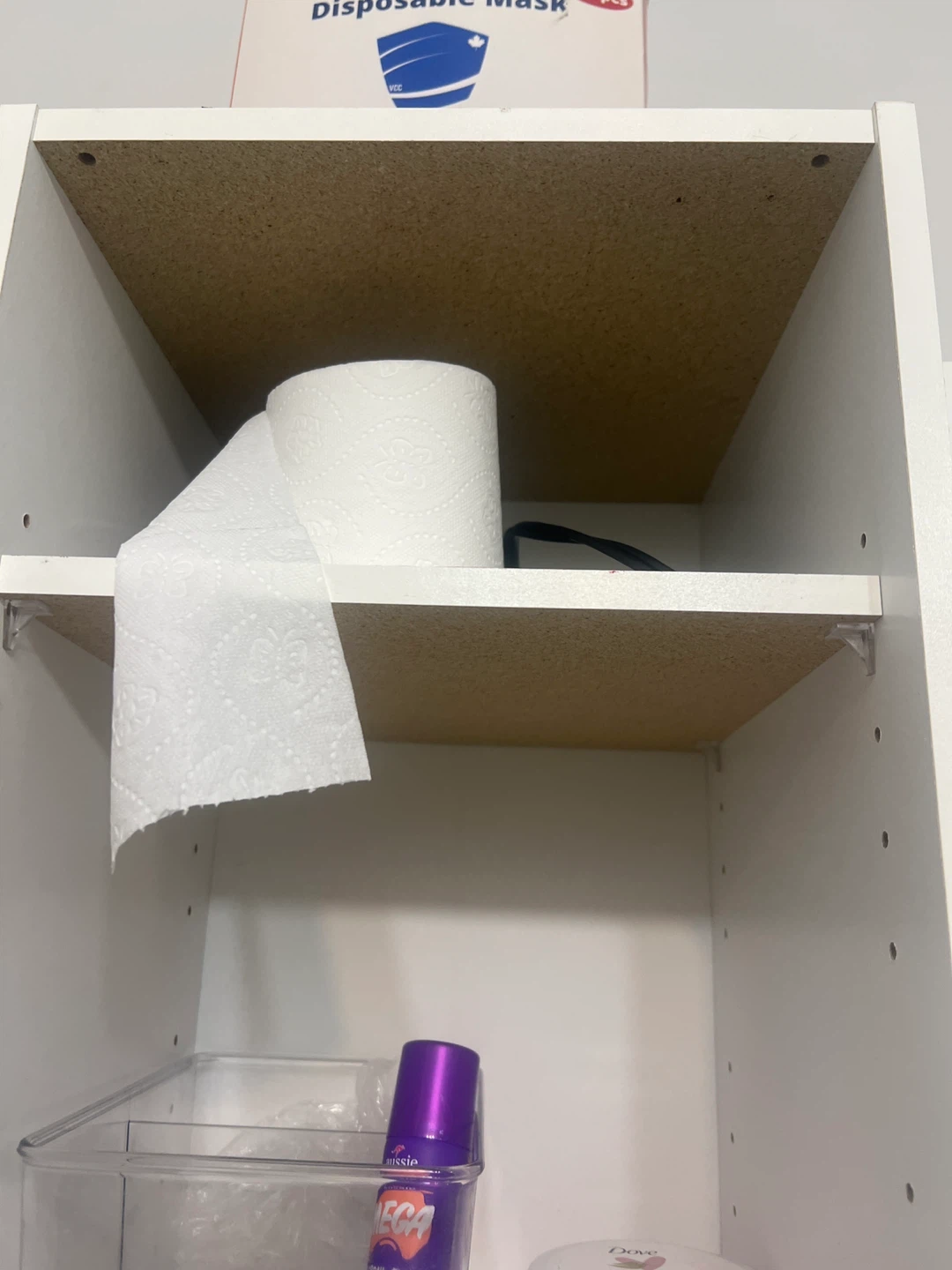 White Bathroom Cabinet - photo 4