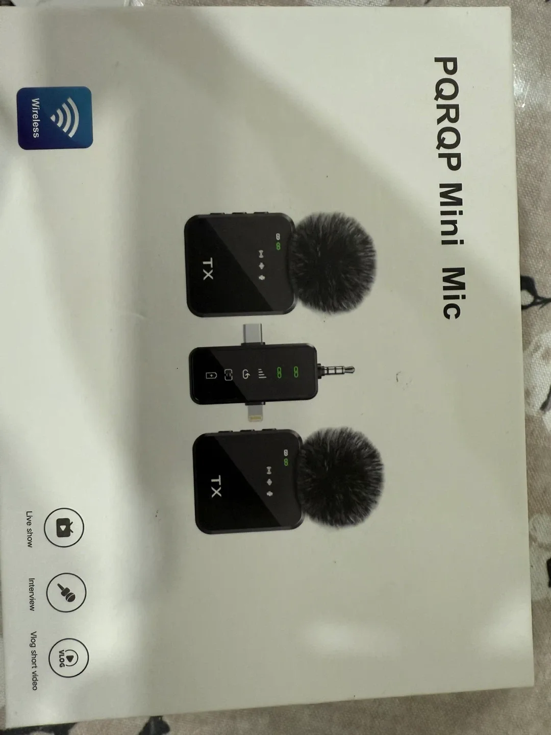 PQRQP Mini Wireless Microphone thumbnail