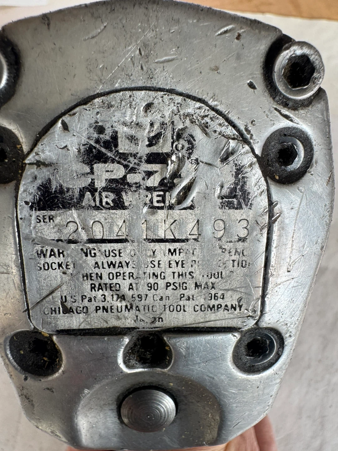Chicago Pneumatic CP734 Air Impact Wrench - photo 4