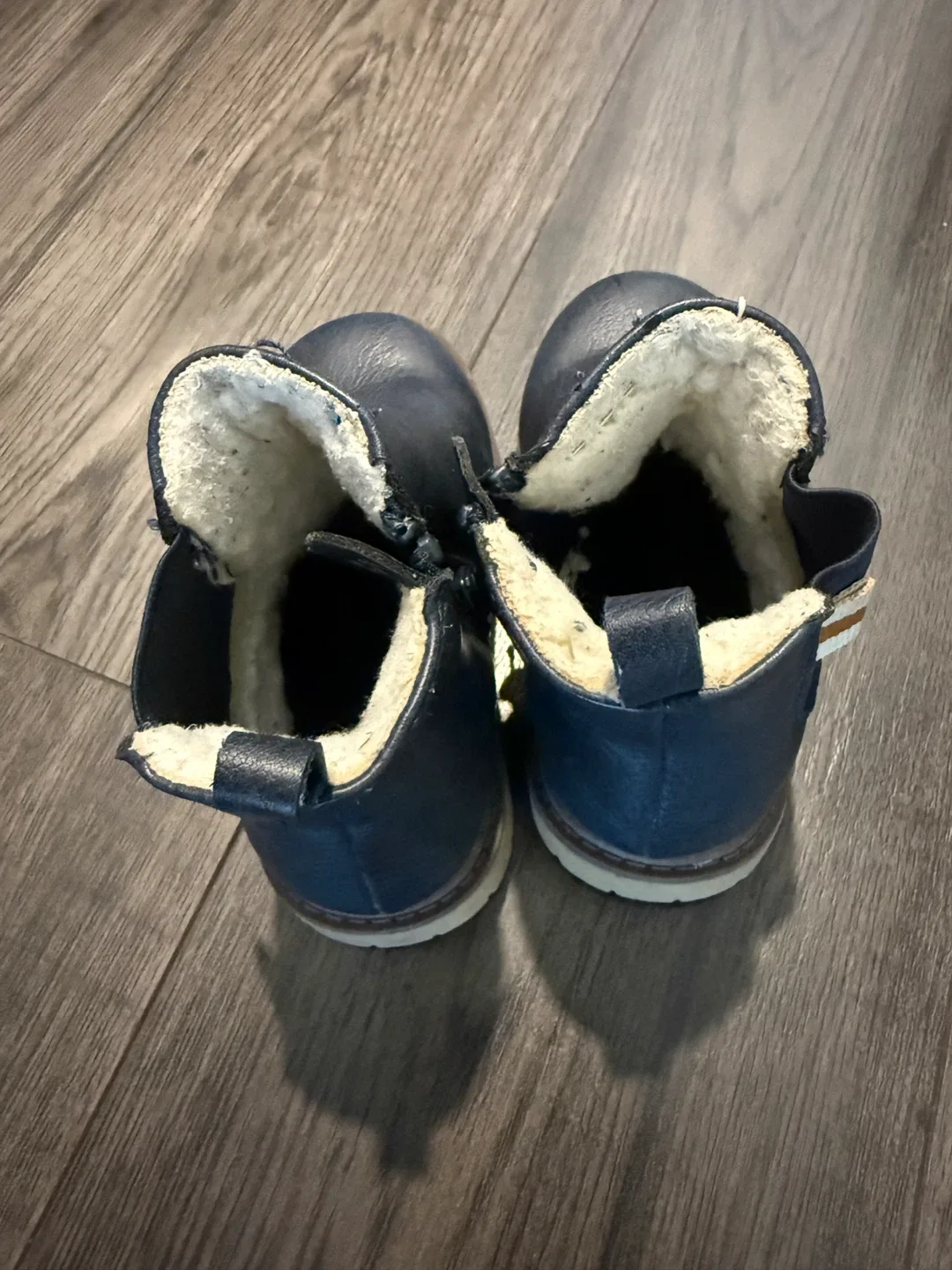 Navy Blue Toddler Boots - Size 6 image indicator(3)