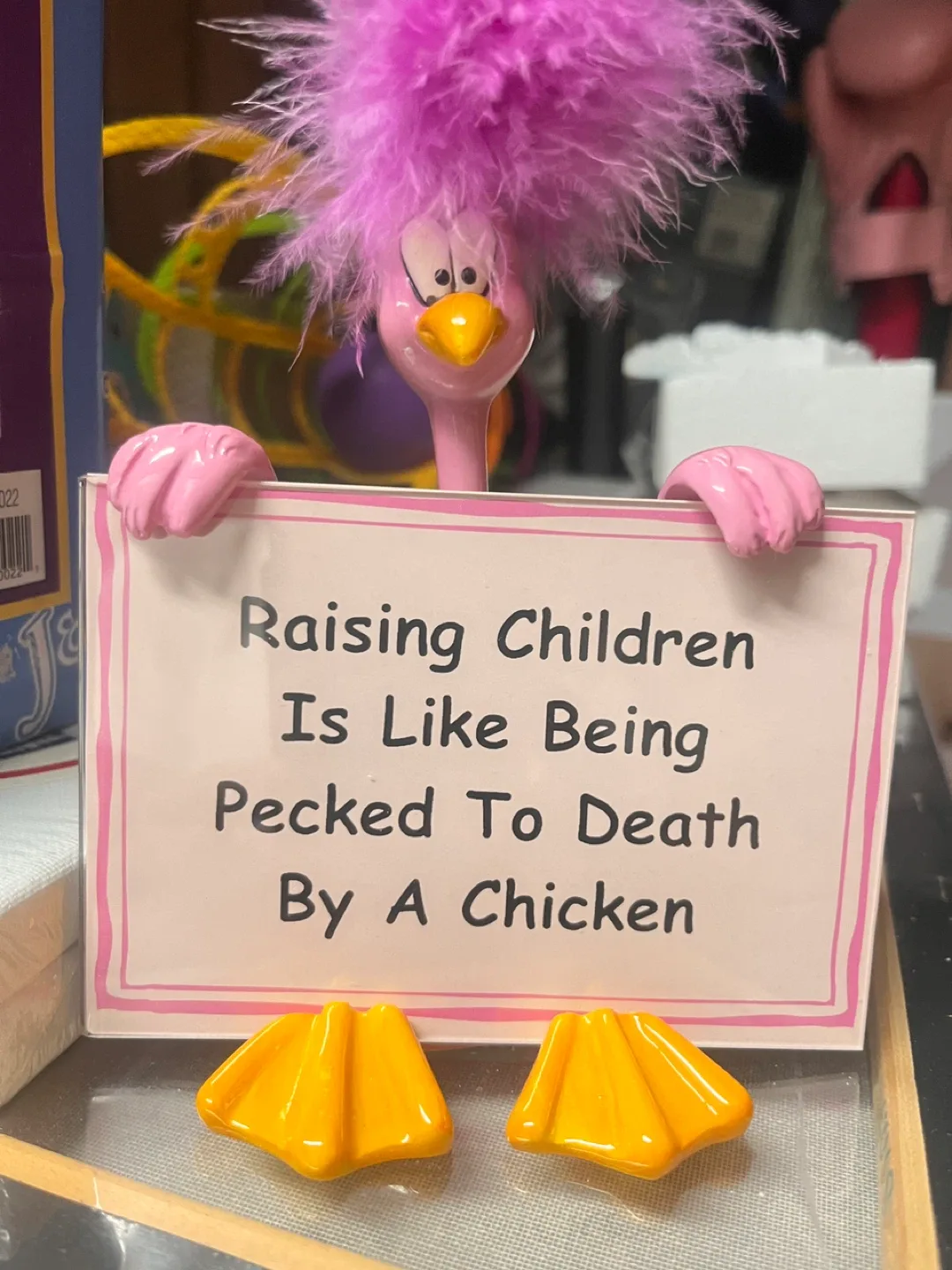 J&D Designs Feathered Attitudes Chicken Figurine thumbnail