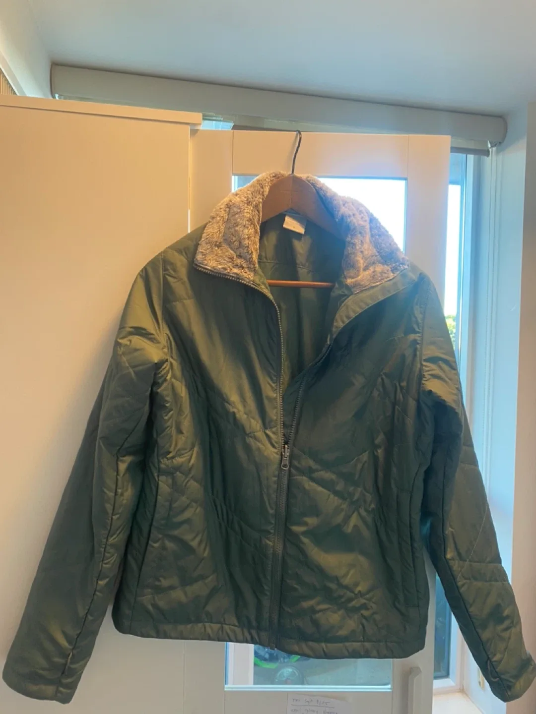 Columbia Olive Green Jacket thumbnail