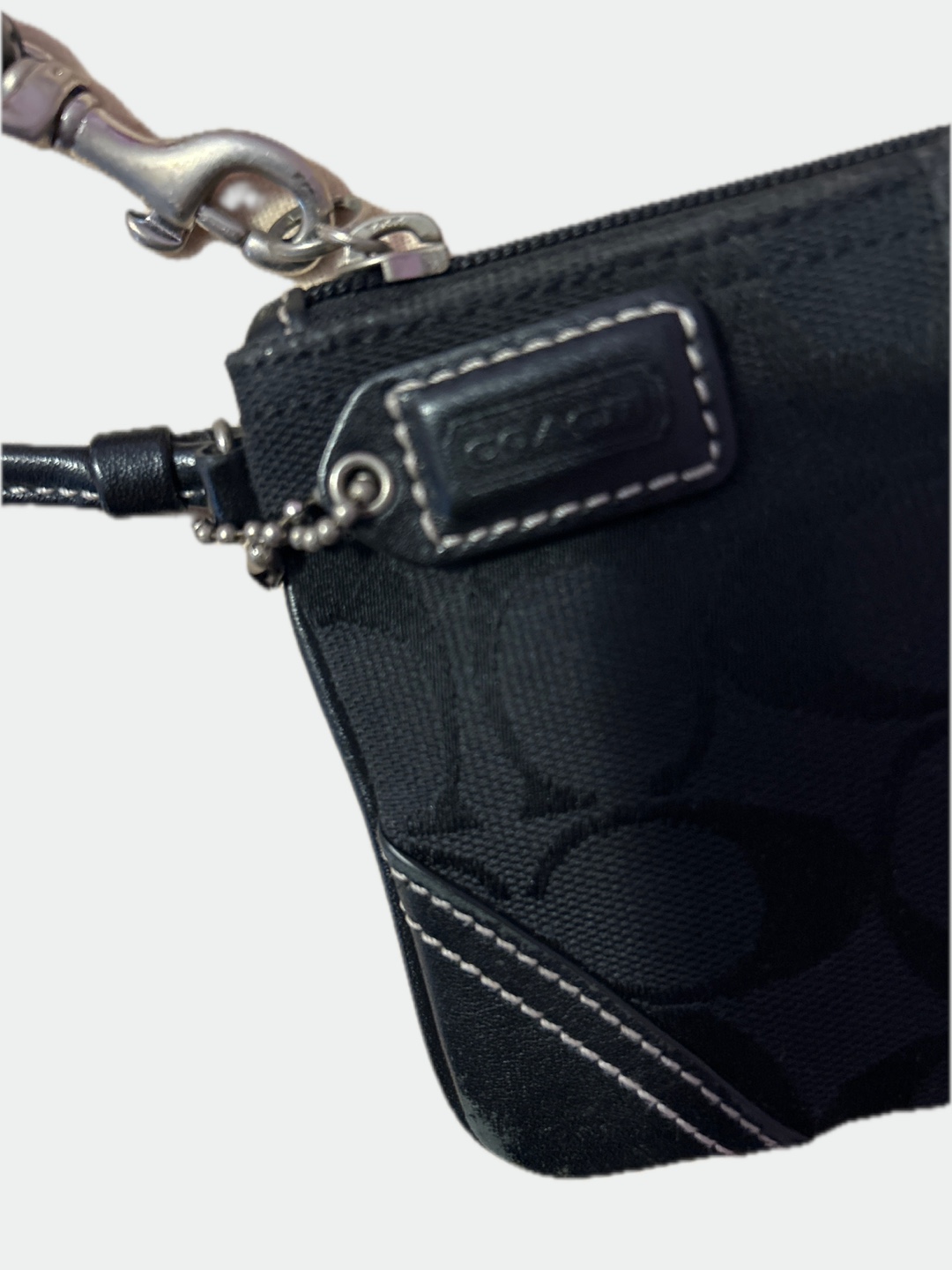 Coach Black Wristlet (authentic) - photo 2