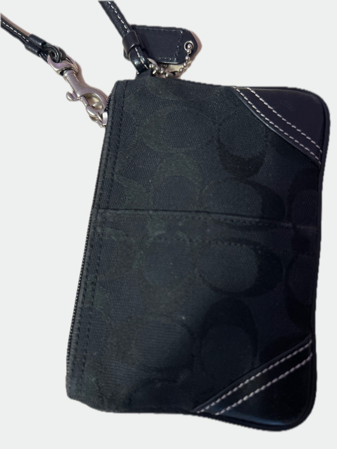 Coach Black Wristlet (authentic) - photo 3
